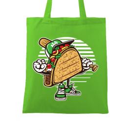 Sacosa din panza taco verde mar