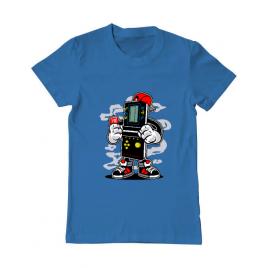 Tricou adler barbat brick gamers albastru azuriu