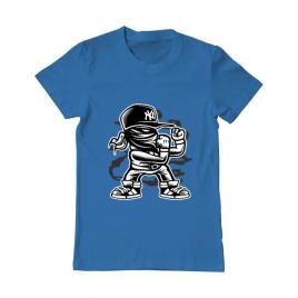Tricou adler barbat fighter albastru azuriu