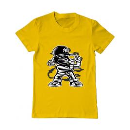 Tricou adler barbat fighter galben