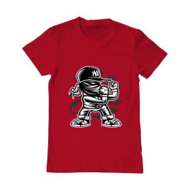 Tricou adler barbat fighter rosu