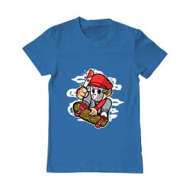 Tricou adler barbat killer skater albastru azuriu