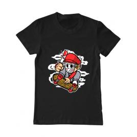 Tricou adler barbat killer skater negru
