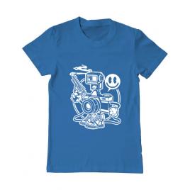 Tricou adler barbat shooter albastru azuriu
