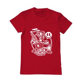 Tricou adler barbat shooter rosu