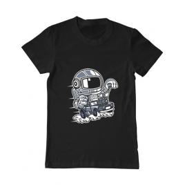Tricou adler barbat space racer negru