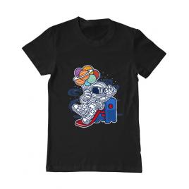 Tricou adler barbat space slider negru
