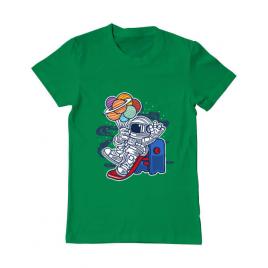 Tricou adler barbat space slider verde mediu