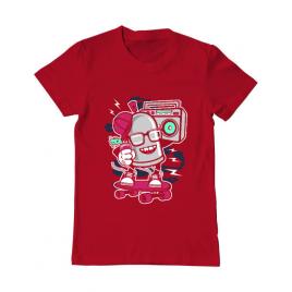 Tricou adler barbat street bomber rosu