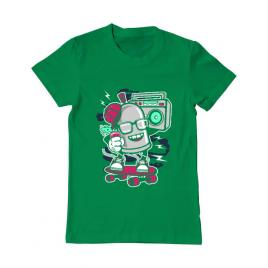 Tricou adler barbat street bomber verde mediu