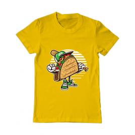 Tricou adler barbat taco galben