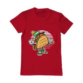 Tricou adler barbat taco rosu
