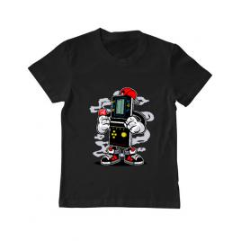 Tricou adler copil brick gamers negru