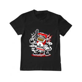 Tricou adler copil cigarette killer negru