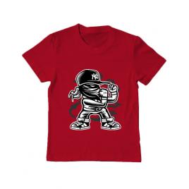 Tricou adler copil fighter rosu