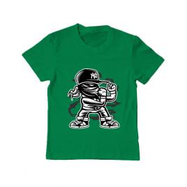 Tricou adler copil fighter verde mediu