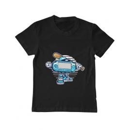 Tricou adler copil game on negru