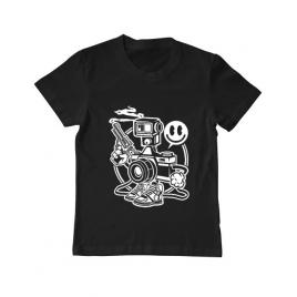 Tricou adler copil shooter negru