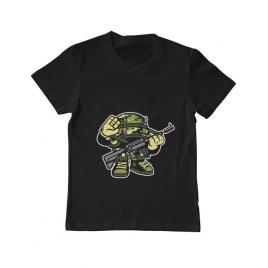 Tricou adler copil soldier negru