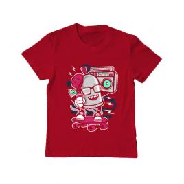 Tricou adler copil street bomber rosu