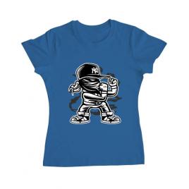 Tricou adler dama fighter albastru azuriu