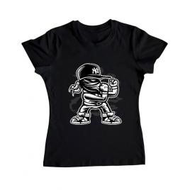 Tricou adler dama fighter negru