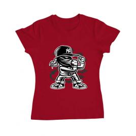 Tricou adler dama fighter rosu