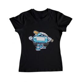 Tricou adler dama game on negru