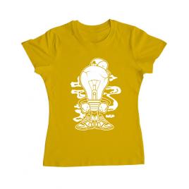 Tricou adler dama light boy galben