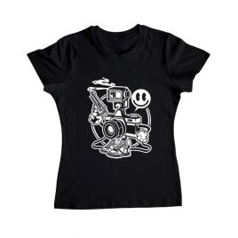 Tricou adler dama shooter negru