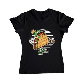 Tricou adler dama taco negru