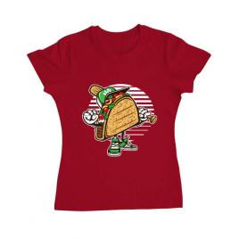 Tricou adler dama taco rosu