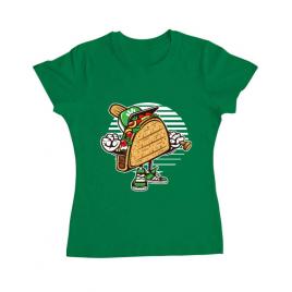 Tricou adler dama taco verde mediu