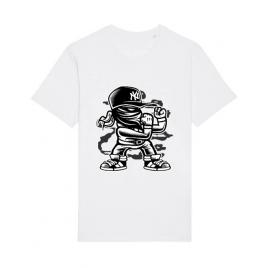 Tricou stanley stella barbat fighter alb