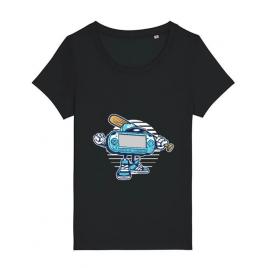 Tricou stanley stella dama game on negru