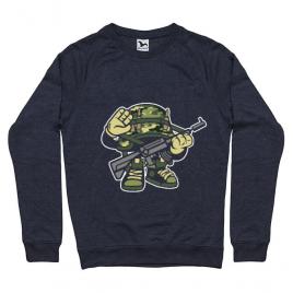 Bluza adler barbat soldier denim inchis