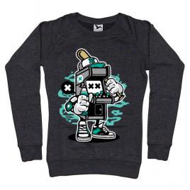 Bluza adler dama game on 2 negru melanj