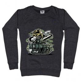 Bluza adler dama war tank negru melanj