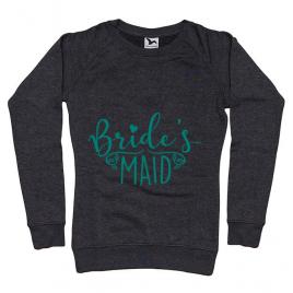 Bluza petrecerea burlacitelor adler brides maid negru melanj