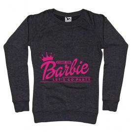 Bluza petrecerea burlacitelor adler come on barbie negru melanj