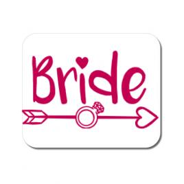 Mousepad personalizat bride alb