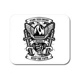 Mousepad personalizat torch alb