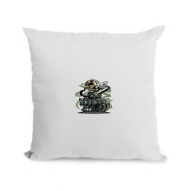 Perna personalizata war tank alb
