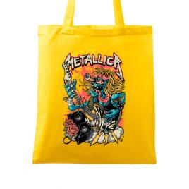 Sacosa din panza heavy guitar galben