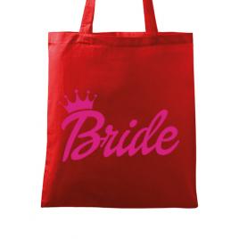 Sacosa personalizata mireasa barbie bride rosu