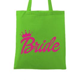 Sacosa personalizata mireasa barbie bride verde