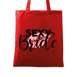 Sacosa personalizata mireasa sexy bride rosu