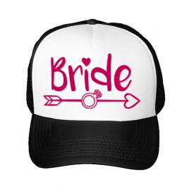 Sapca personalizata mireasa bride alb