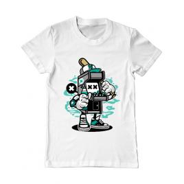 Tricou adler barbat game on 2 alb