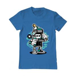 Tricou adler barbat game on 2 albastru azuriu